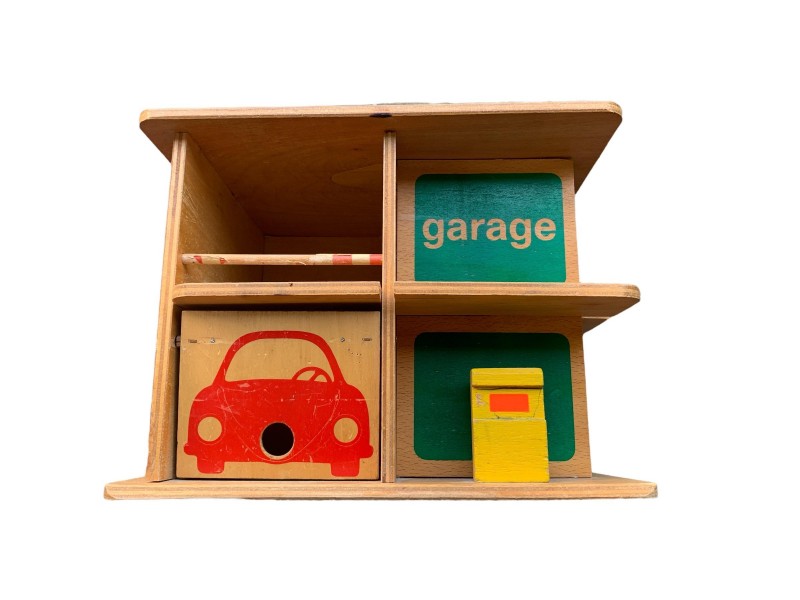 Garage-22-013  Wooden garage 1960-1980